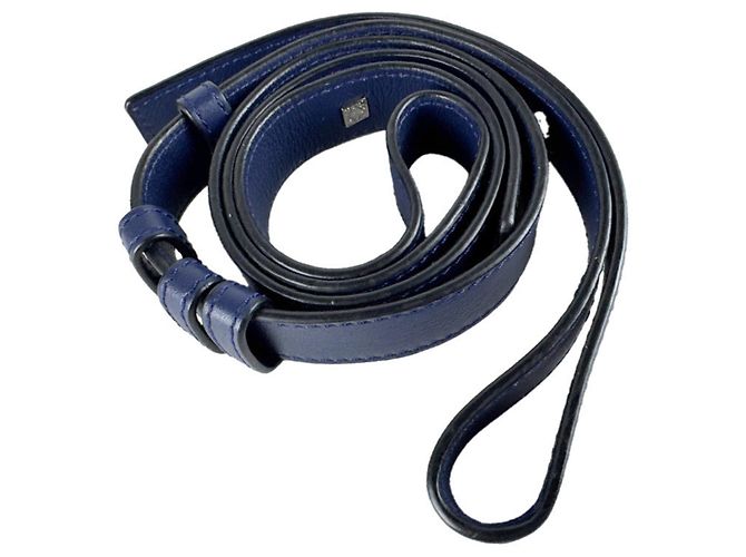 Borsa a mano in pelle Hammock Loewe in blu navy - vista 11