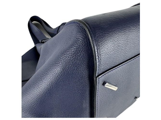 Borsa a mano in pelle Hammock Loewe in blu navy - vista 8