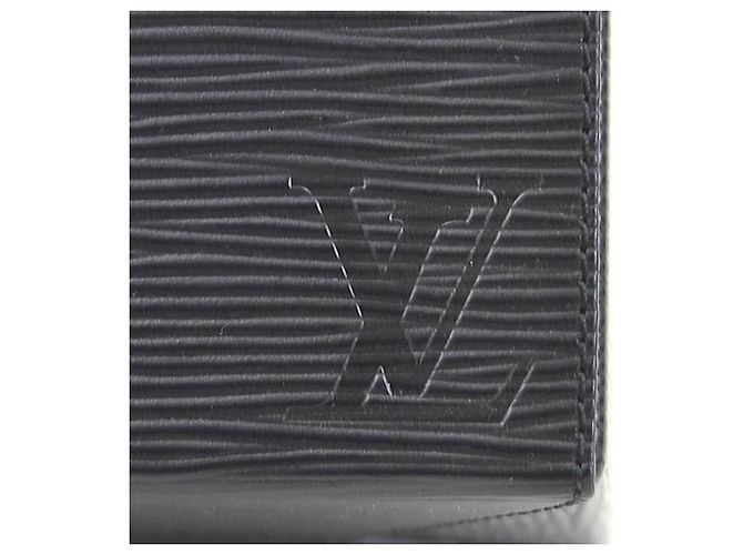 Borsa Vanity in Pelle Epi Louis Vuitton Nero - vista 11