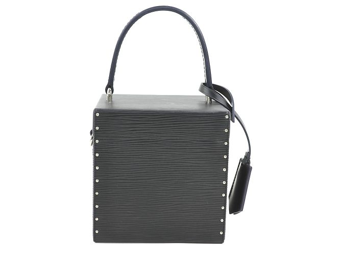 Borsa Vanity in Pelle Epi Louis Vuitton Nero - vista 3