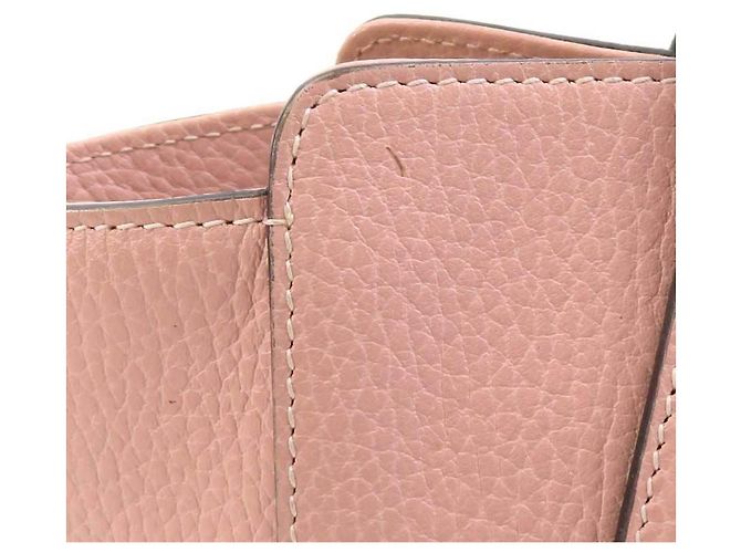 Borsa a mano in pelle per bambini Gucci in rosa beige - vista 11