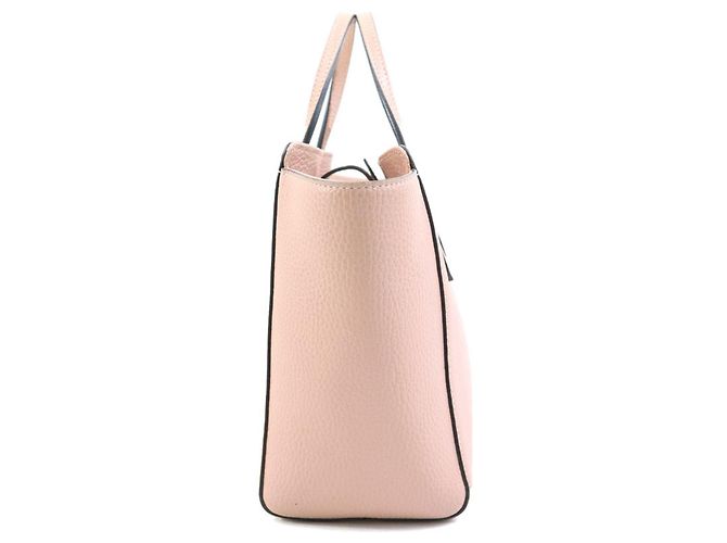 Borsa a mano in pelle per bambini Gucci in rosa beige - vista 2