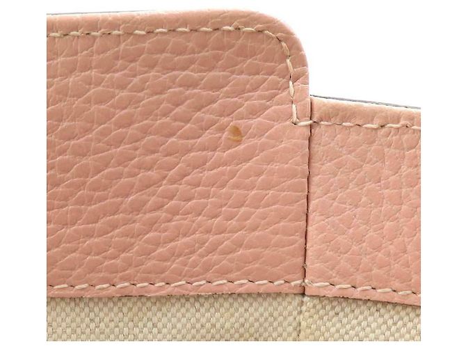 Borsa a mano in pelle per bambini Gucci in rosa beige - vista 7