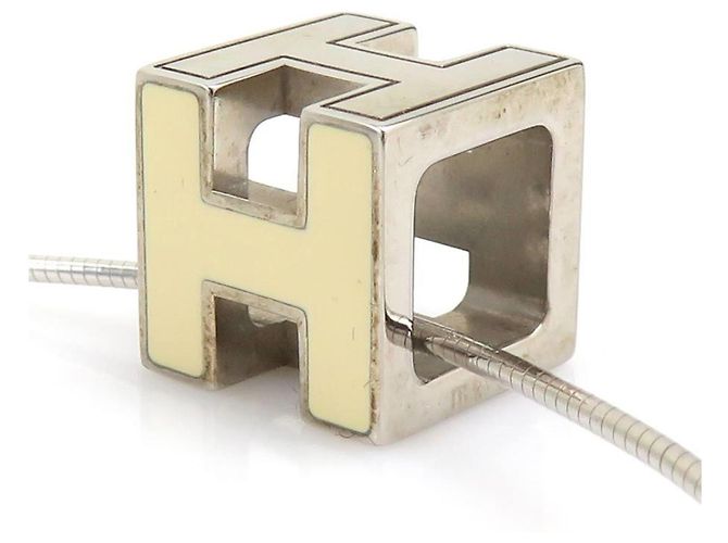 Collana Hermès in avorio e argento Crudo - vista 3