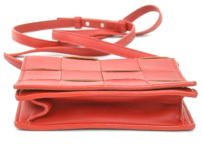 Borsa a Spalla Maxi Intrecciato in Pelle Bottega Veneta - vista 4