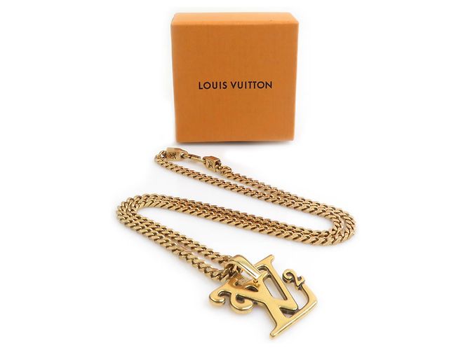 Collana Quadrata Louis Vuitton D'oro - vista 8