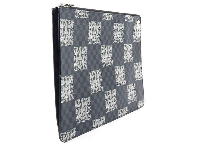 Pochette Jour GM Christopher Nemeth di Louis Vuitton Nero - vista 2