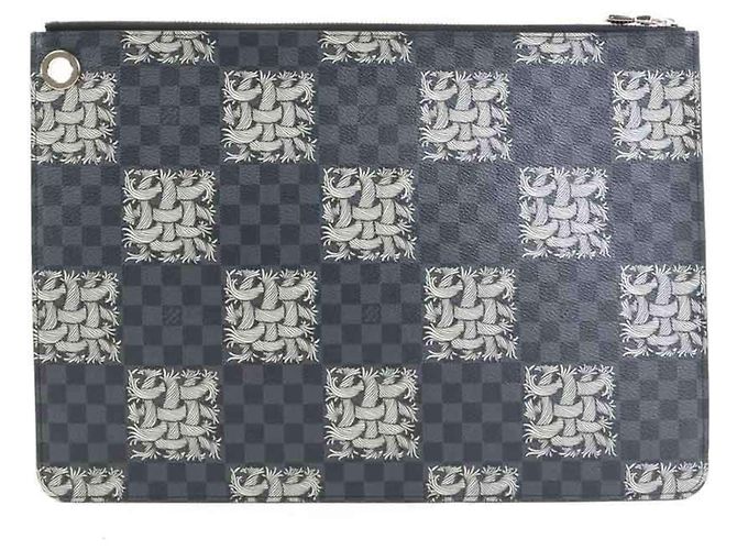 Pochette Jour GM Christopher Nemeth di Louis Vuitton Nero - vista 3