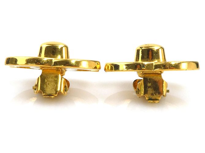Orecchini a clip in oro Chanel Coco Mark D'oro - vista 5