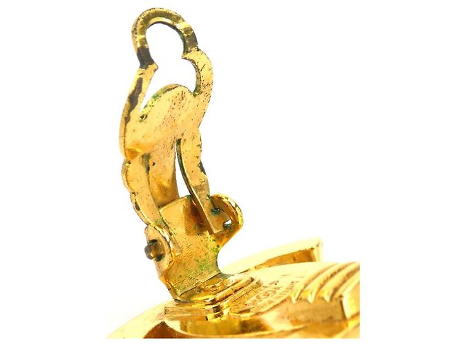 Orecchini a clip in oro Chanel Coco Mark D'oro - vista 8