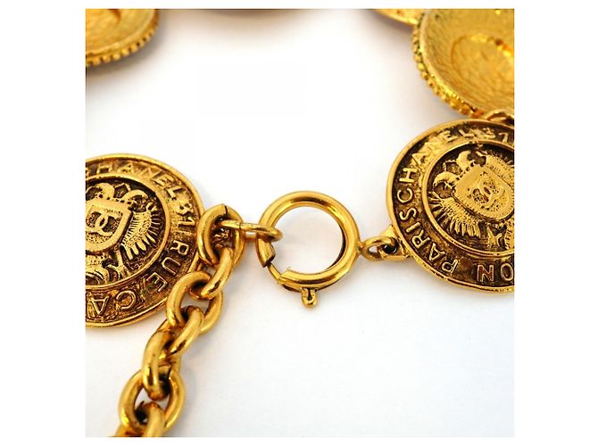 Collana Cambon Circle di Chanel D'oro - vista 4