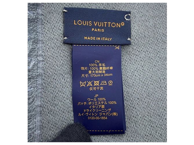 Stola Louis Vuitton Monogram Vivienne CVD M79124 Marrone - vista 9