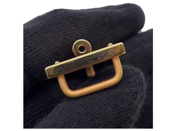 Hermès Mini H Kelly Gürtel Schwarz Golden - Ansicht 11