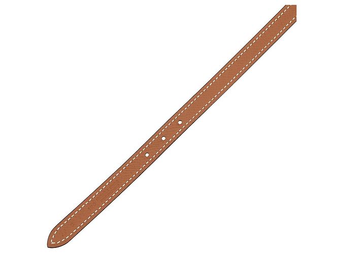 Hermès Mini H Kelly Gürtel Schwarz Golden - Ansicht 7