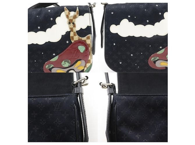 Borsa a Spalla Musette Louis Vuitton Nero - vista 10