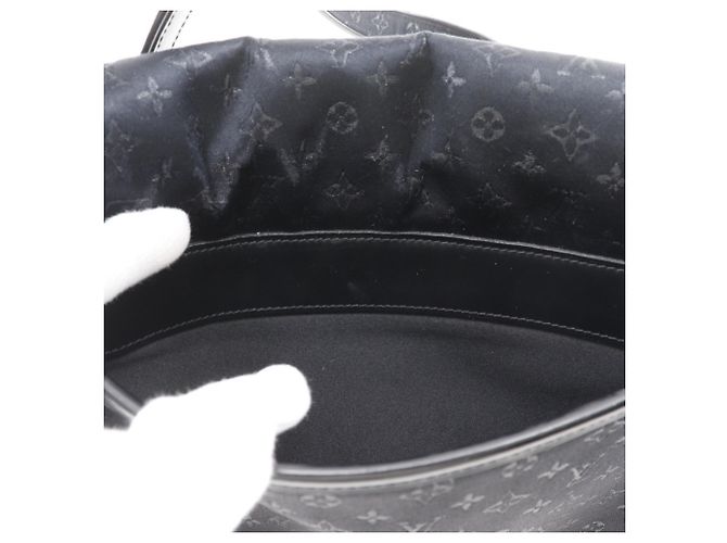 Borsa a Spalla Musette Louis Vuitton Nero - vista 7