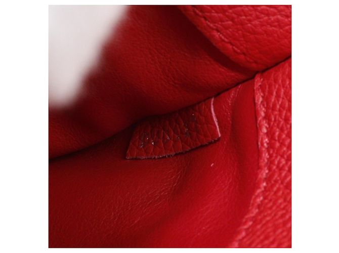 Borsa City Steamer PM Louis Vuitton Rosso - vista 19
