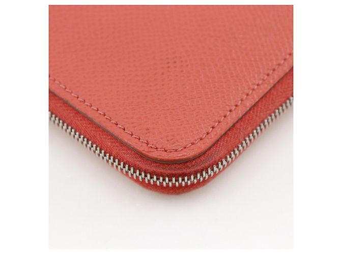 Cartera larga de seda Azap de Hermès Rosa - vista 12