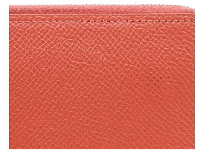 Cartera larga de seda Azap de Hermès Rosa - vista 14
