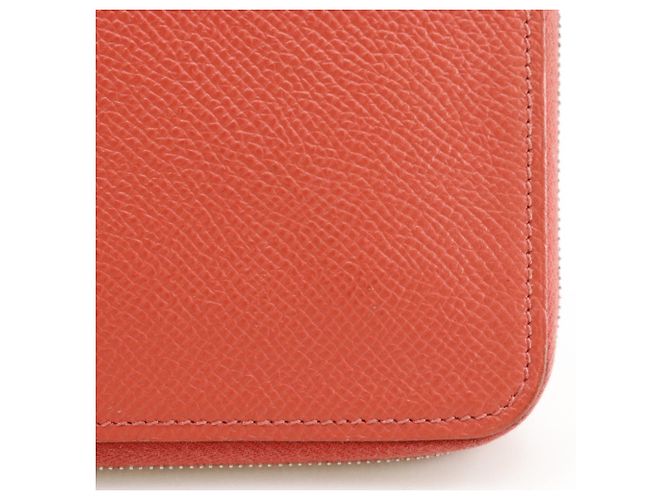 Cartera larga de seda Azap de Hermès Rosa - vista 16