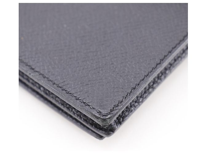Cartera Larga Beansufla de Hermès en Cuero Epsom Negro - vista 14