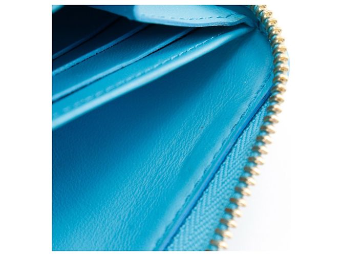 Cartera Zippy Louis Vuitton Azul Turquesa - vista 12