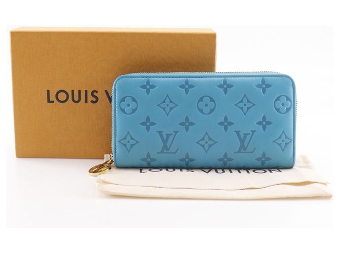 Cartera Zippy Louis Vuitton Azul Turquesa - vista 15
