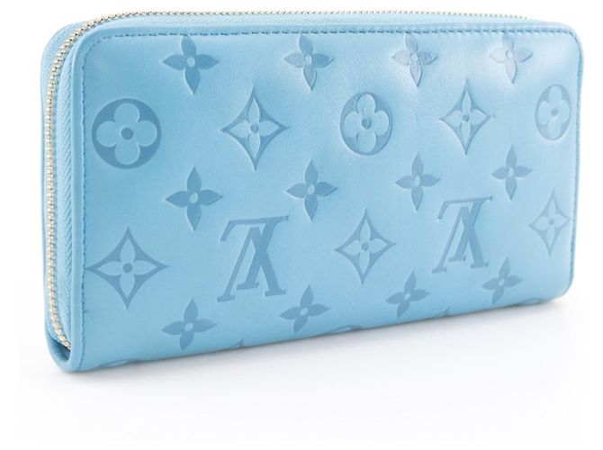 Cartera Zippy Louis Vuitton Azul Turquesa - vista 3