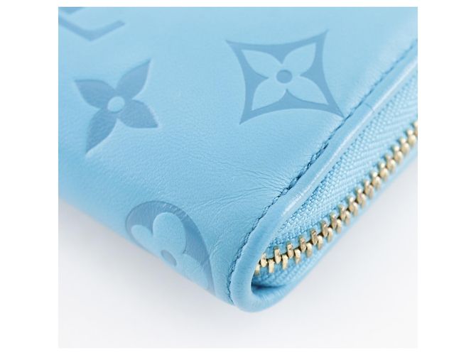 Cartera Zippy Louis Vuitton Azul Turquesa - vista 5