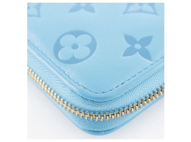 Cartera Zippy Louis Vuitton Azul Turquesa - vista 6