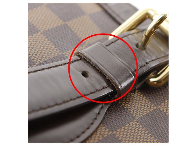 Borsa Tote Hampstead MM Louis Vuitton Marrone - vista 15