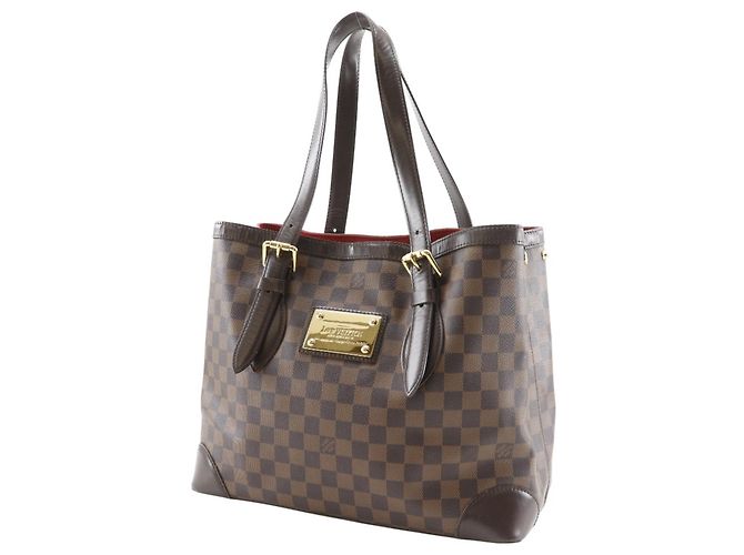 Borsa Tote Hampstead MM Louis Vuitton Marrone - vista 2