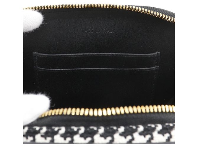 Borsa a Spalla Christian Dior Nero Bianco - vista 17