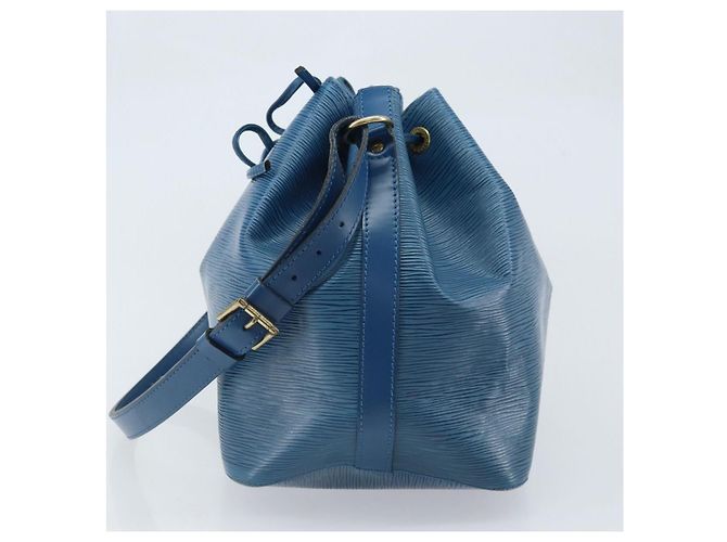 Louis Vuitton Petit Noe Epi Leather Medium Blu - vista 3