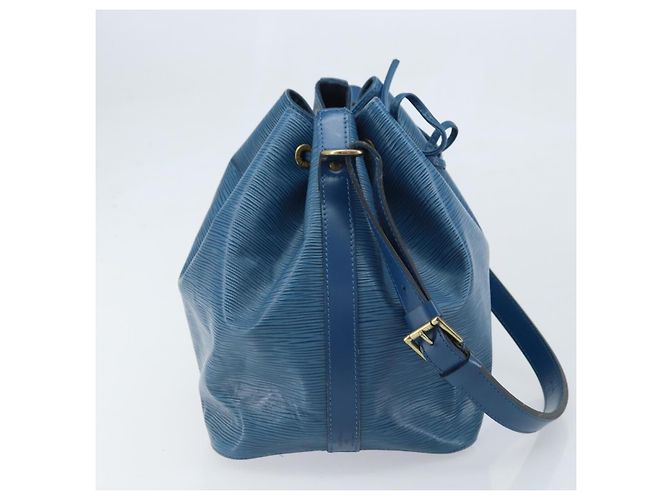 Louis Vuitton Petit Noe Epi Leather Medium Blu - vista 4