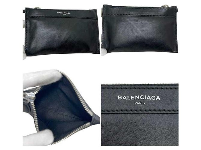Everyday Borsa tote in pelle nera Balenciaga Nero - vista 10