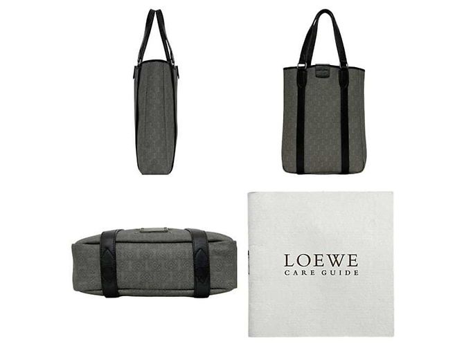 Graue Anagramm Tote Bag von Loewe Braun - Ansicht 3