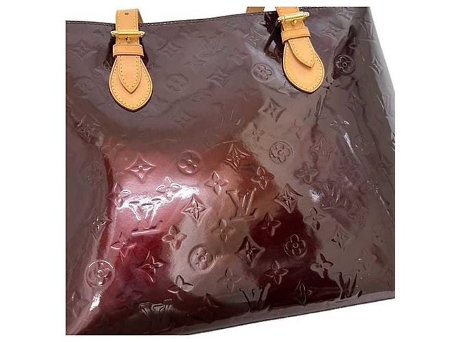 Borsa tote Brentwood Louis Vuitton Bordò - vista 8