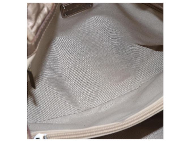 Salvatore Ferragamo Vala Leather D'oro - vista 5