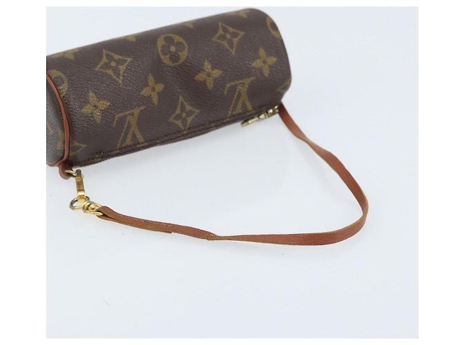 Pochette Papillon Monogram in Tela Mini Louis Vuitton Marrone - vista 6