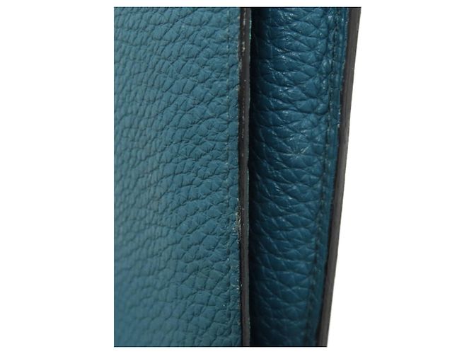 Cartera Larga Dogon GM de Hermès Azul - vista 15