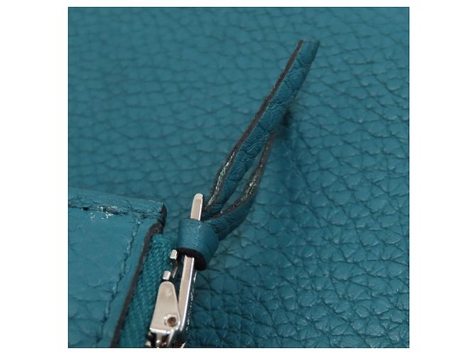 Cartera Larga Dogon GM de Hermès Azul - vista 22