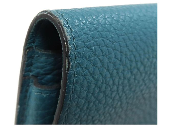 Cartera Larga Dogon GM de Hermès Azul - vista 23