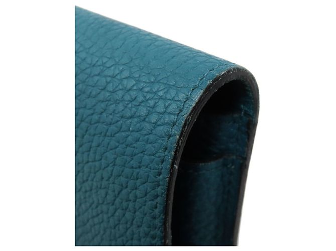 Cartera Larga Dogon GM de Hermès Azul - vista 24