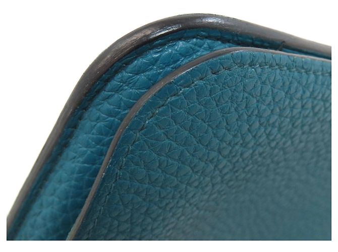 Cartera Larga Dogon GM de Hermès Azul - vista 25