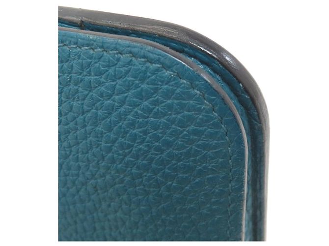 Cartera Larga Dogon GM de Hermès Azul - vista 26