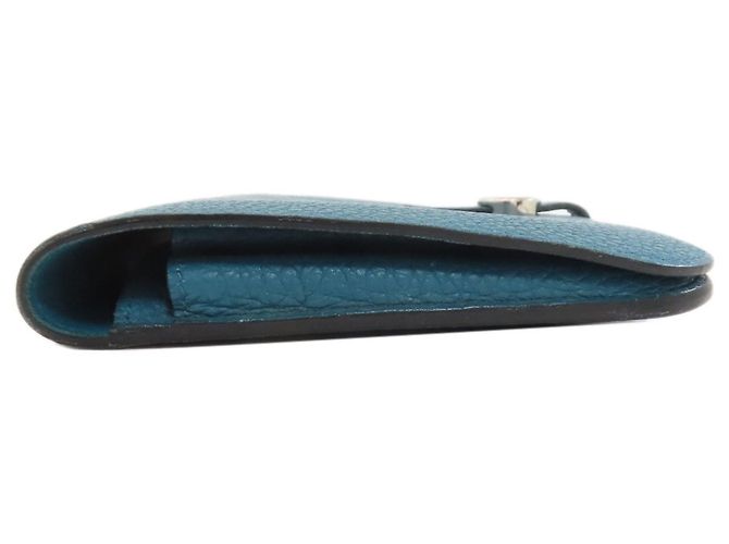 Cartera Larga Dogon GM de Hermès Azul - vista 3