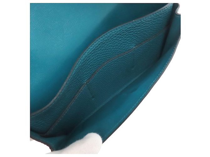 Cartera Larga Dogon GM de Hermès Azul - vista 6