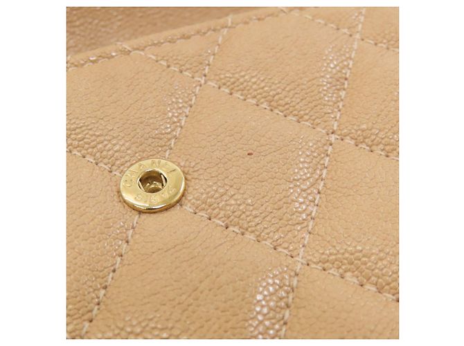 Cartera Bifold Chanel Boy Beige - vista 14