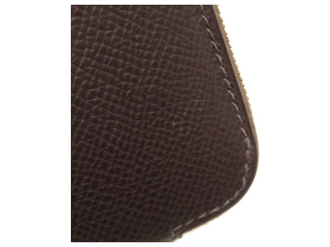 Portafoglio Lungo Azap Classico Hermès Marrone scuro - vista 19